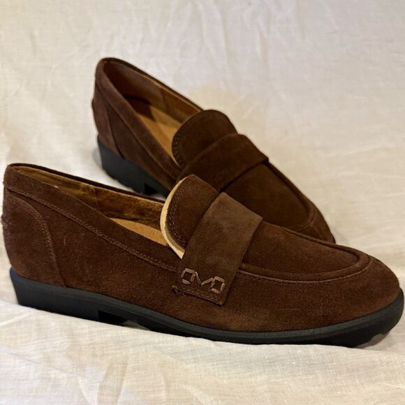 Vionic Shoes - NWOB Vionic Womens Brown Suede Slip On Comfort Loafer US 7.5 EU 38 UK 5
